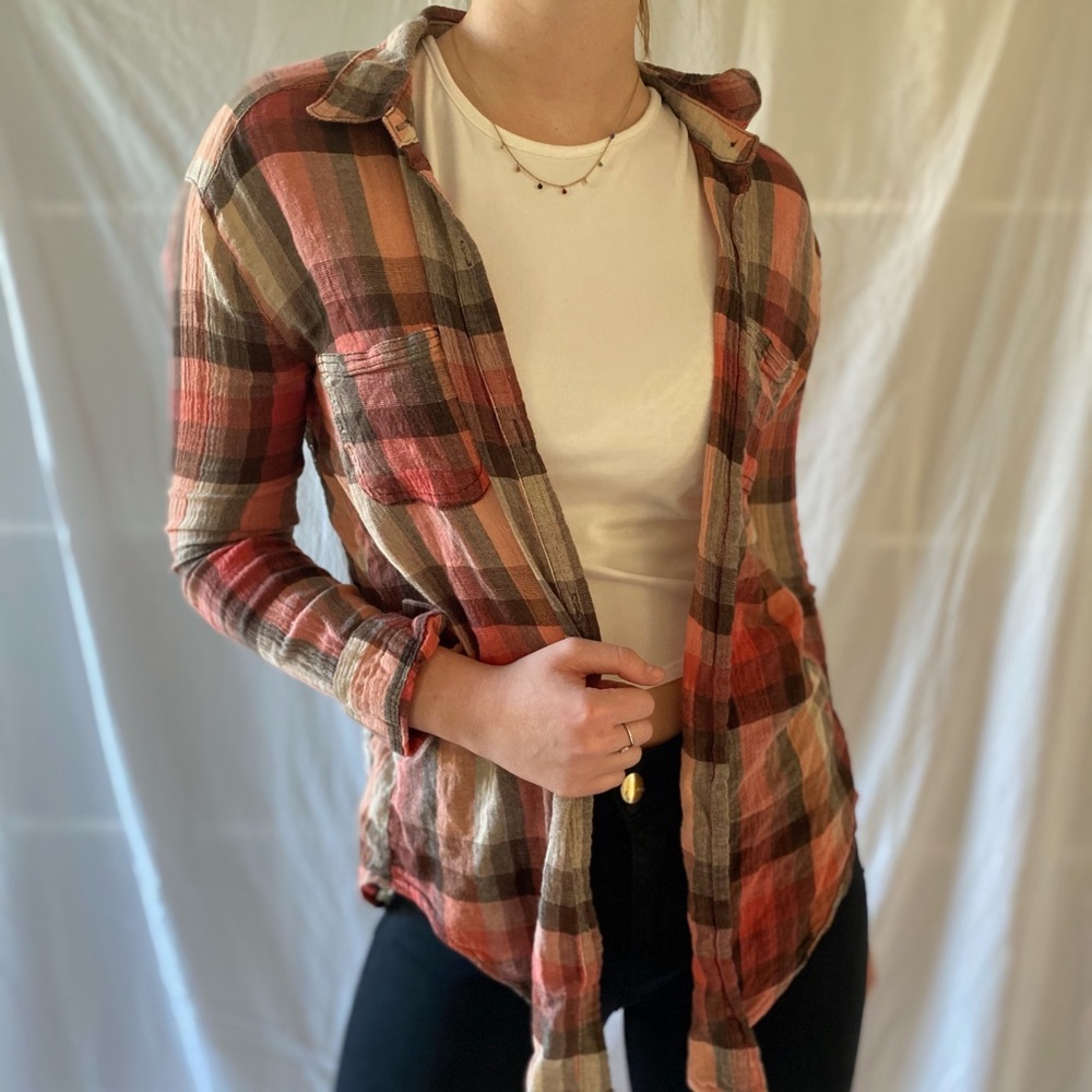 “We the free” Flannel shirt originally $128